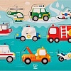 Мозаика/пазл Hape Транспорт E1406