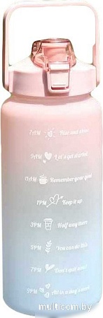 Бутылка для воды Sundays Summer (2л, розовый)