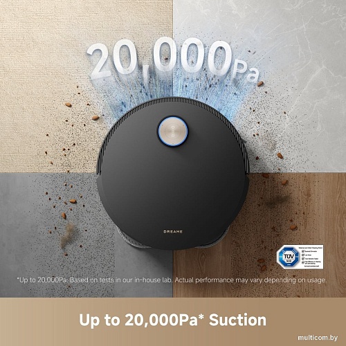 Робот-пылесос Dreame Robot Vacuum X50 Ultra RLX85CE (евровилка, черный)