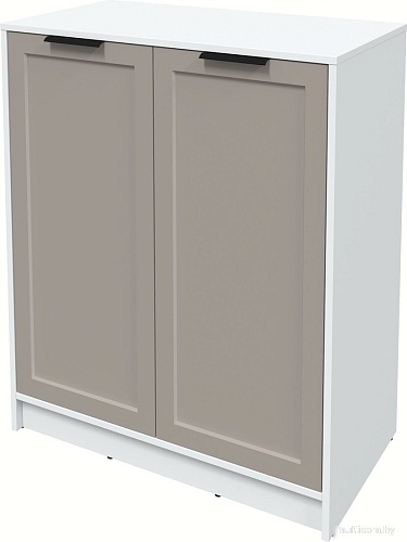 Тумба Интерлиния Концепт Тренд КТ-Т84 (белый платинум/луна)