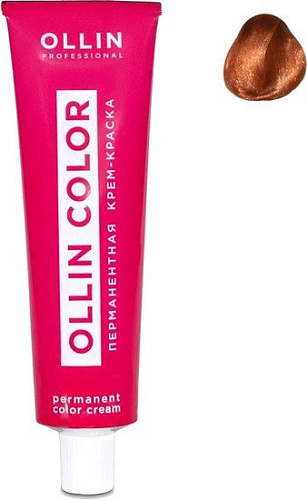 Крем-краска Ollin Professional Color перманентная 8/43 светло-русый медно-золотистый 60 мл