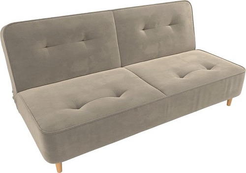 Диван Mebelico Портленд 108743 (БНП, микровельвет, бежевый)