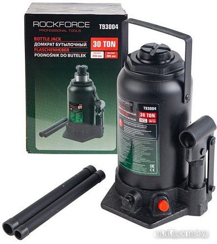 Бутылочный домкрат RockForce RF-T93004(DS) 30т