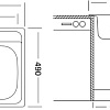 Кухонная мойка Ukinox Гранд GRP570.490-GT8K 0C