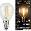 Светодиодная лампочка Gauss E14 5Вт 2700К 105801105 (10 шт)