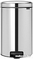 Brabantia Pedal Bin NewIcon с корзиной 20 л (стальной полированный)