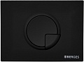 Панель смыва Berges Wasserhaus Novum R5 Soft Touch (черный)