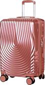 Чемодан-спиннер Mironpan 77062-1 24" (пудра)