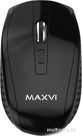 Мышь Maxvi MWS-04 (черный)