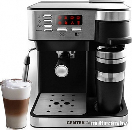 Рожковая помповая кофеварка CENTEK CT-1162