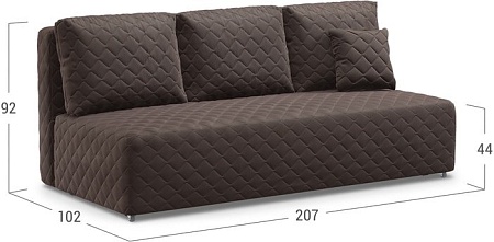 Диван Moon Trade Марсель 087 002214 (коричневый)