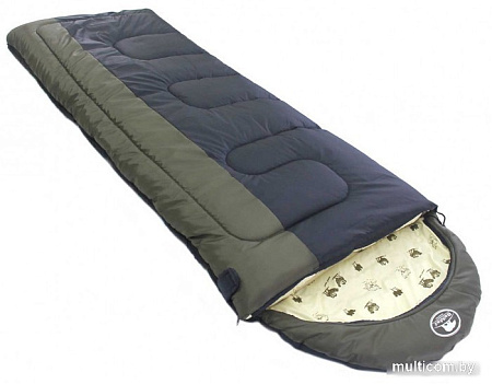 Спальный мешок BalMax Аляска Camping Plus Series до -5 L левый (хаки)