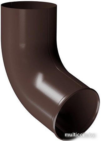 Кровля Docke Stal Premium Отвод трубы D90 (шоколад 8019)