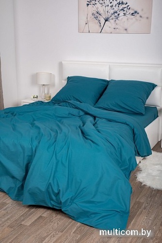 Постельное белье Миланика Малахит 200x217 (поплин г/к)