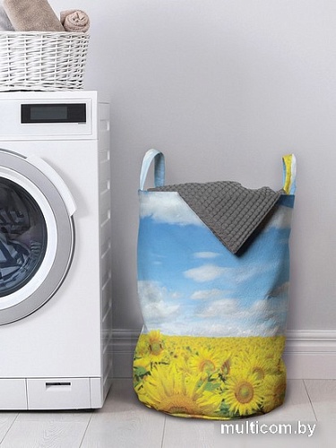 Корзина JoyArty Подсолнухи под небом gaba_14831