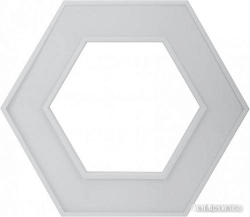 Подвесная люстра ЭРА Geometria Hexagon SPO-124-W-40K-051 Б0058882