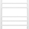 Полотенцесушитель TERMINUS Ватикан П8 500x800 КС 9003 электро