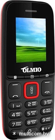 Кнопочный телефон Olmio A15 (черный)