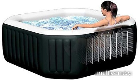 Надувной бассейн Intex Jet & Bubble Deluxe 28462 (218x71)