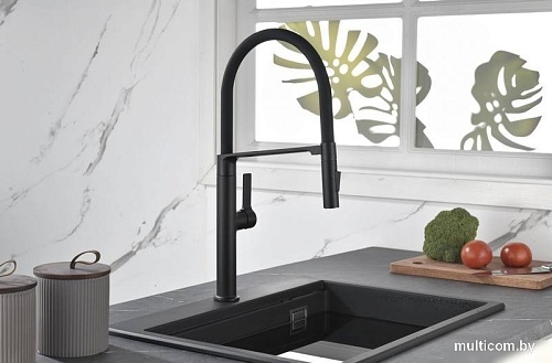 Смеситель Paulmark Barrel BA214029-AN (черный)