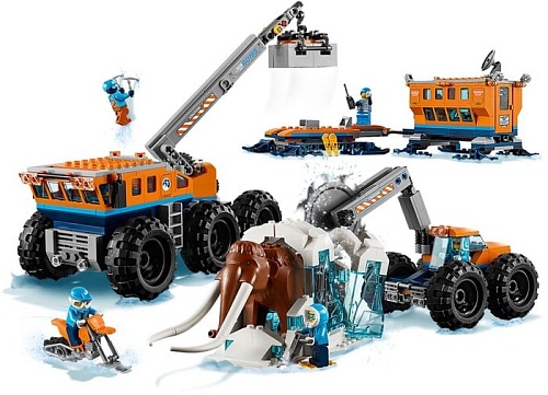 Конструктор LEGO City 60195 Передвижная арктическая база