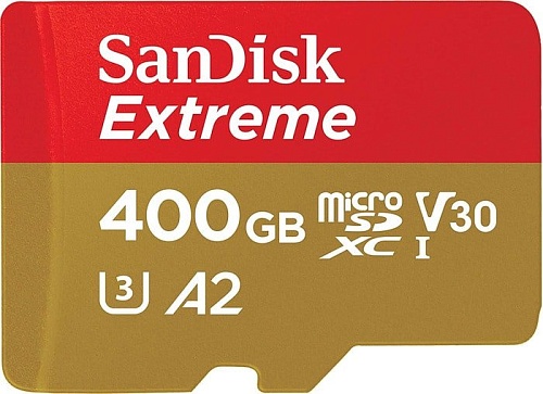Карта памяти SanDisk Extreme SDSQXA1-400G-GN6MA 400GB (с адаптером)