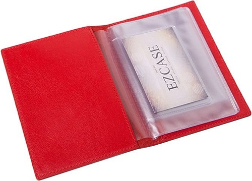 Обложка на документы EZcase C14 (красный)