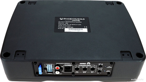 Корпусной активный сабвуфер Phoenix Gold Z880