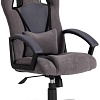 Кресло TetChair Driver (флок/ткань, серый)