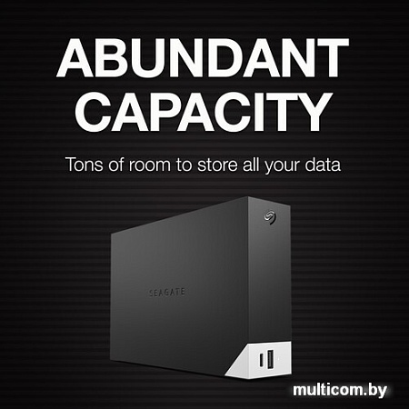 Внешний накопитель Seagate One Touch Desktop Hub STLC10000400 10TB