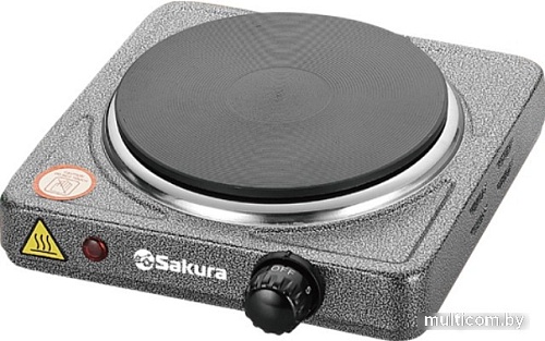 Настольная плита Sakura ПЭ-01 (графит)