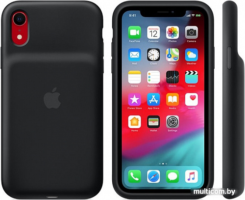 Чехол Apple Smart Battery Case для iPhone XR (черный)