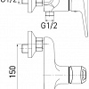 Смеситель Gross Aqua Delta 5740268C-S