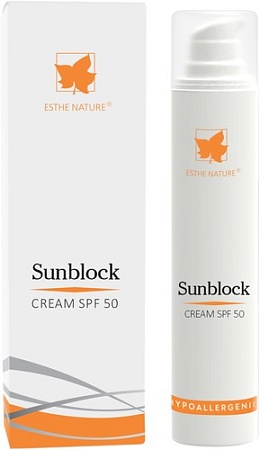 Крем солнцезащитный Esthe Nature Sunblock SPF50 50 мл