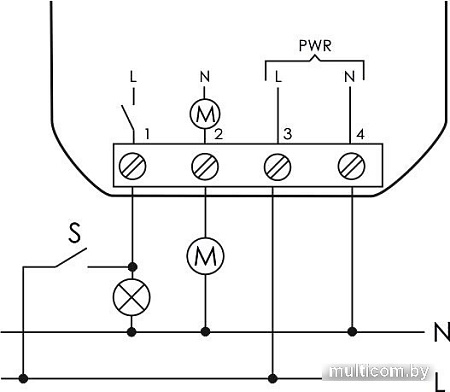 Реле времени Евроавтоматика F&F PO-406 EA02.001.019