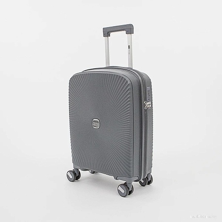 Чемодан-спиннер Francesco Molinary 344-168/2-20DGR (серый)