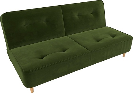 Диван Mebelico Портленд 108745 (БНП, микровельвет, зеленый)