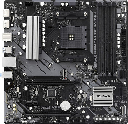 Материнская плата ASRock B550M Phantom Gaming 4