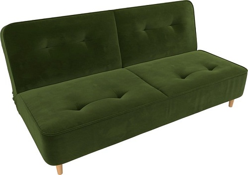 Диван Mebelico Портленд 108745 (БНП, микровельвет, зеленый)