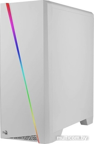 Корпус AeroCool Cylon Tempered Glass (белый)