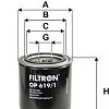Масляный фильтр Filtron OP 619/1