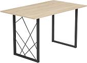 Кухонный стол Mio Tesoro Wasabi 100x60 (дуб сонома/черный)