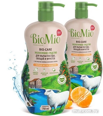 Средство для мытья посуды BioMio Bio-Care Мандарин 450 мл