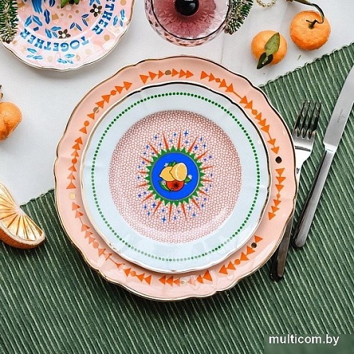 Тарелка обеденная Bitossi Bel Paese BEL00023 (лимон)