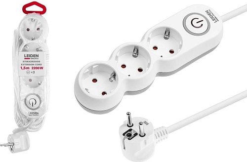 Удлинитель Leiden Electric 805041 (1.5м)