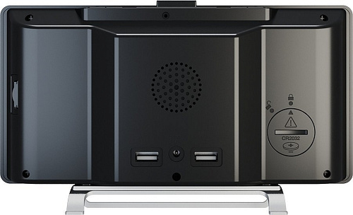 Настольные часы Soundmax SM-1561U (черный/белый)
