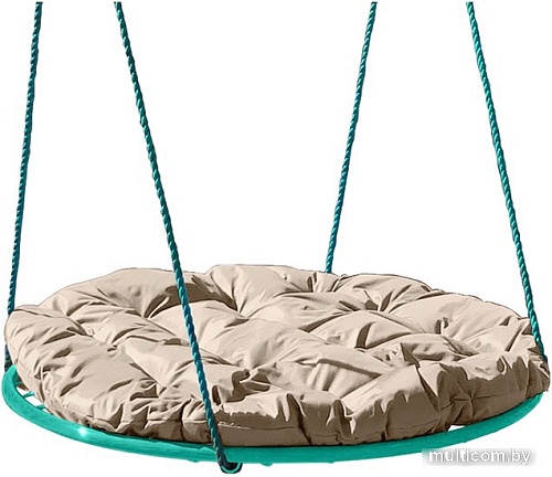 Подвесные качели M-Group Гнездо 0.8м 17029901 (бежевая подушка)