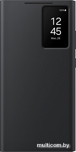Чехол для телефона Samsung View Wallet Case S24 Ultra (черный)
