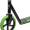 Самокат Novatrack Polis 230 Plasticnf 230PNF.POLIS.OR20 (черный/зеленый)