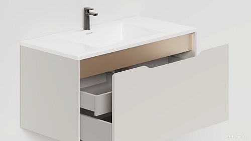 Salini Тумба под умывальник Smile 80 S800C (кремовый)